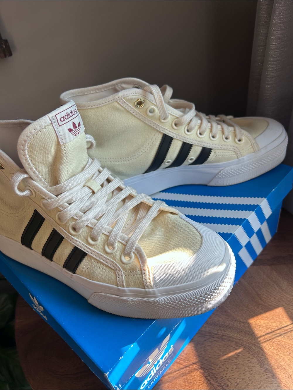 Adidas Nizza Platform High-Top Shoes